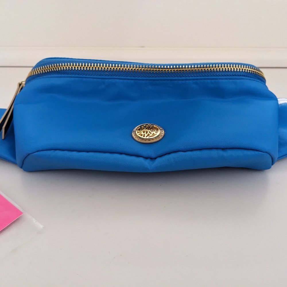 NWT! Lilly Pulitzer Torrey Belt Bag In Lunar Blue - Picture 2 of 14
